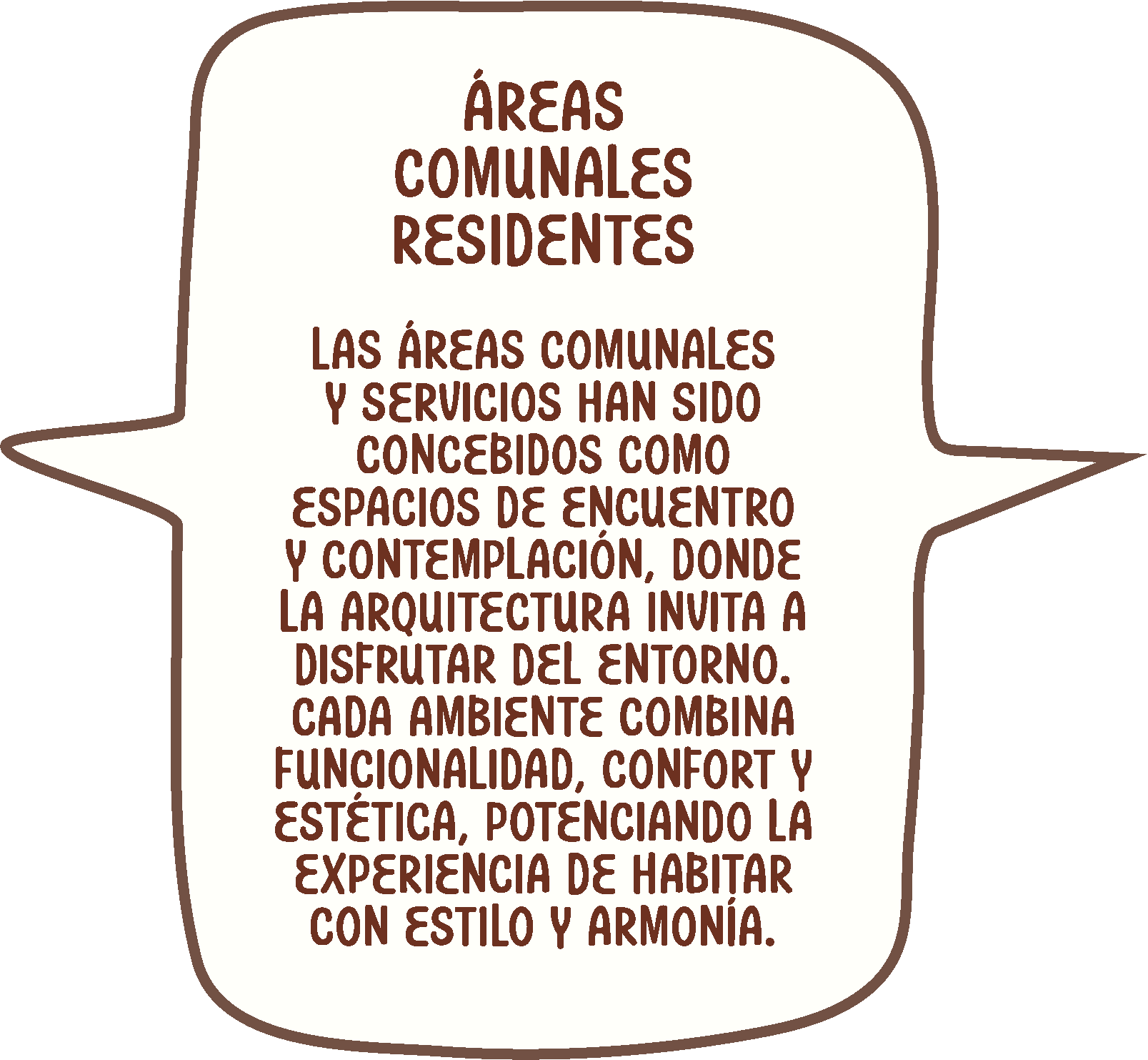 Áreas comunales residentes